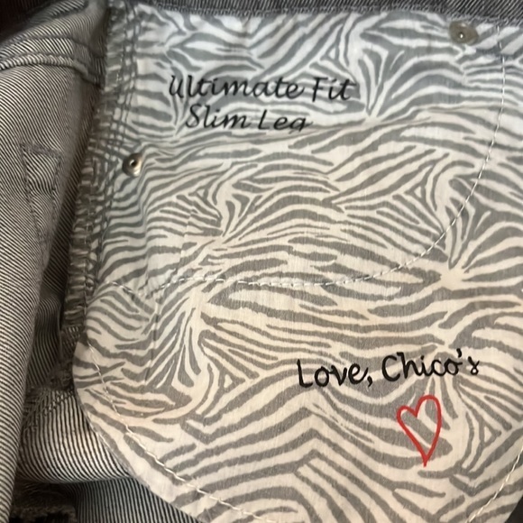 chico's PLATINUM DENIM Size 1.5 REG - Picture 7 of 7